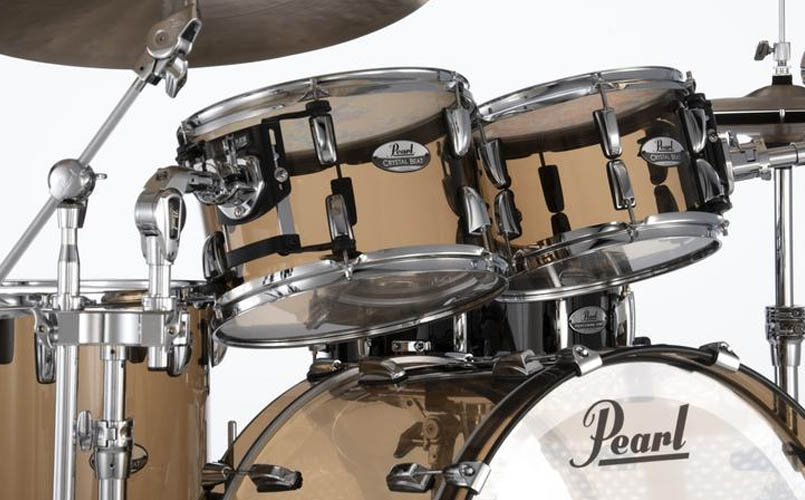 Pearl Crystal Beat The Original Seamless Acrylic Drum Set