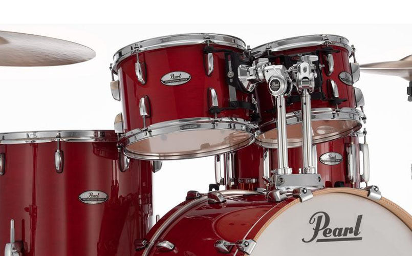 Pearl Professional Series PMX 5pc Drum Kit With Tom Holder and Adapters