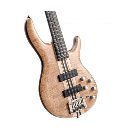 Cort A5 Plus FMMH OPN Artisan Series 5 String Electric Bass Guitar - Open Pore Natural