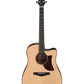 Ibanez AAD300CE Acoustic-Electric Guitar - Natural Low Gloss