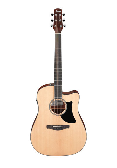 Ibanez AAD50CE LG Acoustic-Electric Guitar - Natural Low Gloss