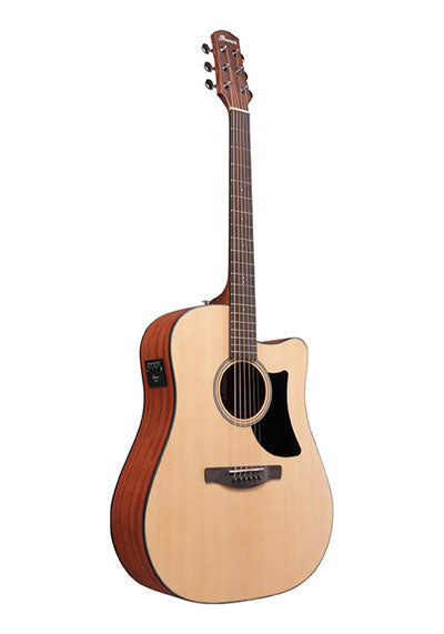 Ibanez AAD50CE LG Acoustic-Electric Guitar - Natural Low Gloss