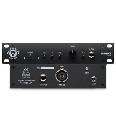 Black Lion Audio B12A MKIII Half-Rack American-Styled Mic Pre