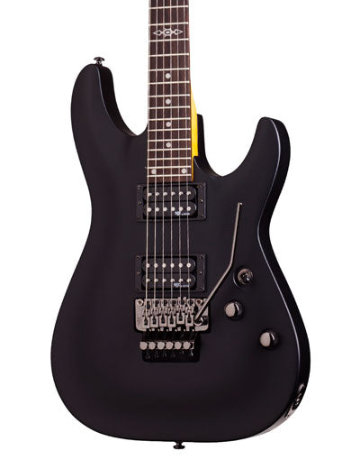 Schecter C-1 FR SGR Electric Guitar Midnight Satin Black