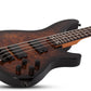 Schecter Standard Series C-4 STANDARD Electric Bass Guitar - Tobacco Burl
