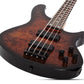 Schecter Standard Series C-4 STANDARD Electric Bass Guitar - Tobacco Burl