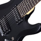 Schecter C-7 DELUXE Electric Guitar - Satin Black (SBK)