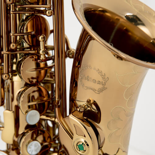 Chateau Chenonceau CAS-80C Alto Saxophone - Cognac