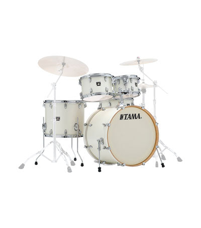 Tama CK52KRS-VWS Superstar Classic 22" 5pc Drum Shell Set - Vintage White Sparkle