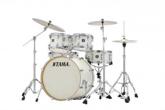 Tama CL52KRS-SAP Superstar Classic 22" 5pc Drum Shell Set - Satin Arctic Pearl