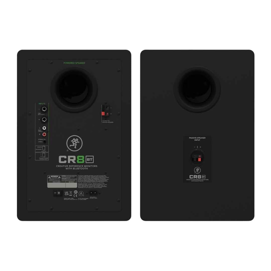 Mackie CR8BT 8" Powered Studio Monitors With Tone Control And Blutooth®