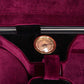 Crossrock CRF2020DVBK Fiberglass Double Violin Case 4/4 Full Size