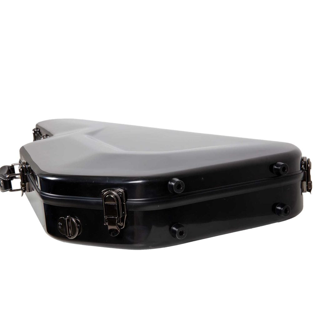 Crossrock CRF-2020GSTBK CRF2020GST Gun Shape Fiberglass Electric Guitar Case - Black