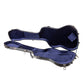 Crossrock CRF-2020P BBK Deluxe Fiberglass Case for Precision Bass Style Guitars with TSA Lock - Black