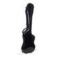 Crossrock CRF-2020P BBK Deluxe Fiberglass Case for Precision Bass Style Guitars with TSA Lock - Black