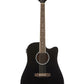 Ashton D20CEQ BK 41Inch Dreadnought Cutaway Acoustic Guitar With EQ - Black