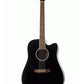 Ashton D20CEQ BK 41Inch Dreadnought Cutaway Acoustic Guitar With EQ - Black