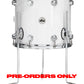 DW Collector's Series 5-piece Shell Pack - White Crystal FinishPly