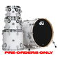 DW Collector's Series 5-piece Shell Pack - White Crystal FinishPly