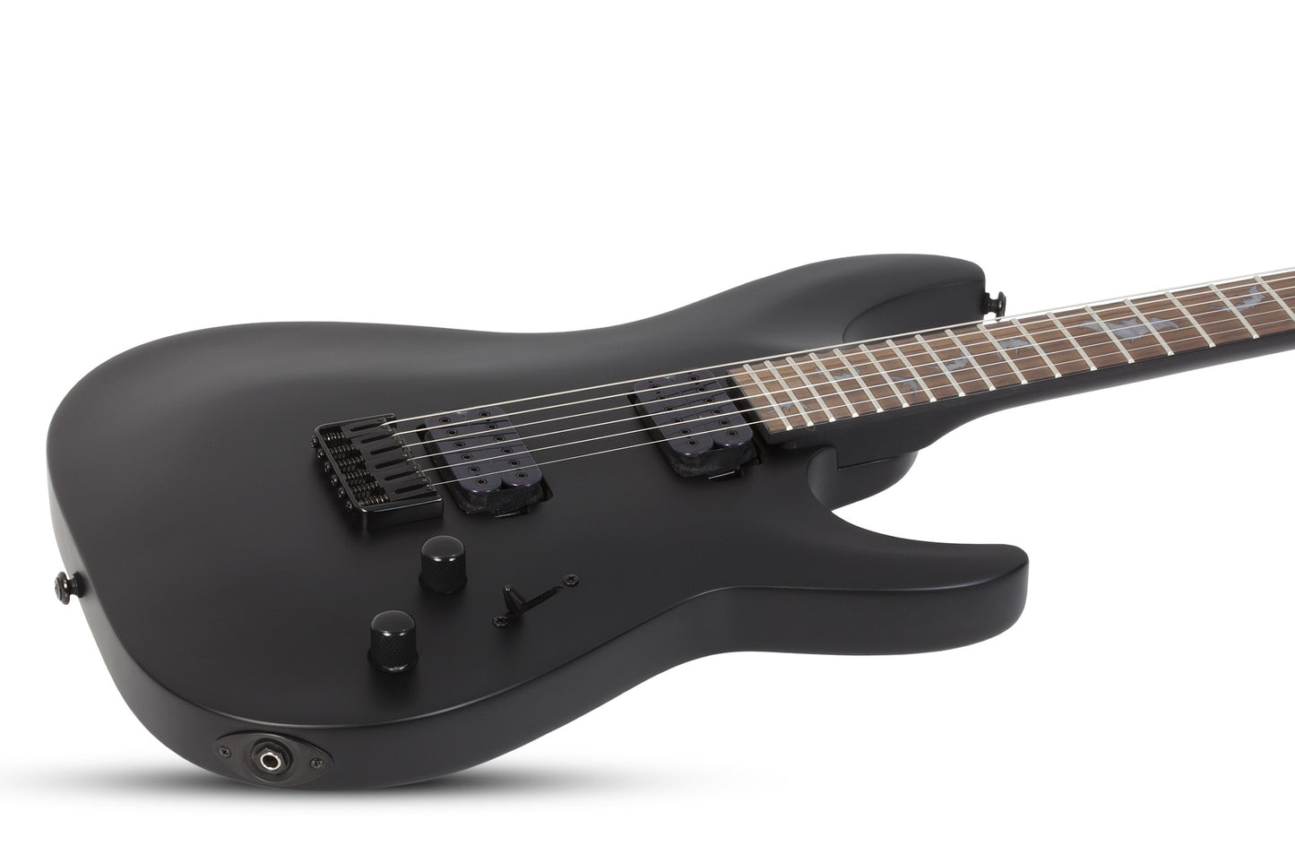 Schecter DAMIEN-6 Electric Guitar - Satin Black