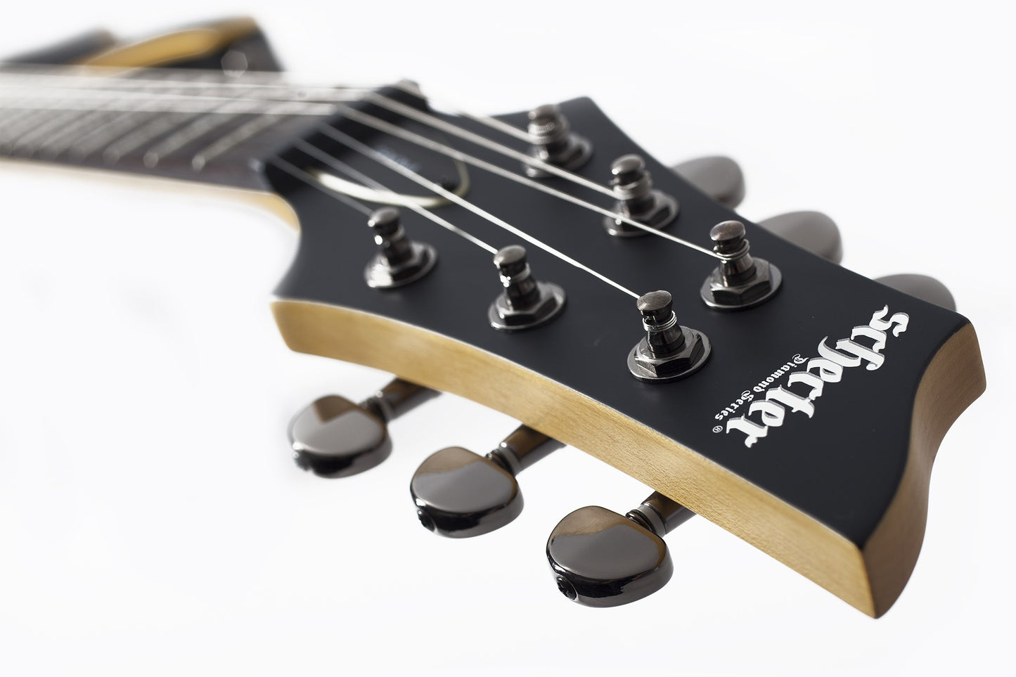 Schecter DEMON-6 Electric Guitar - Aged Black Satin