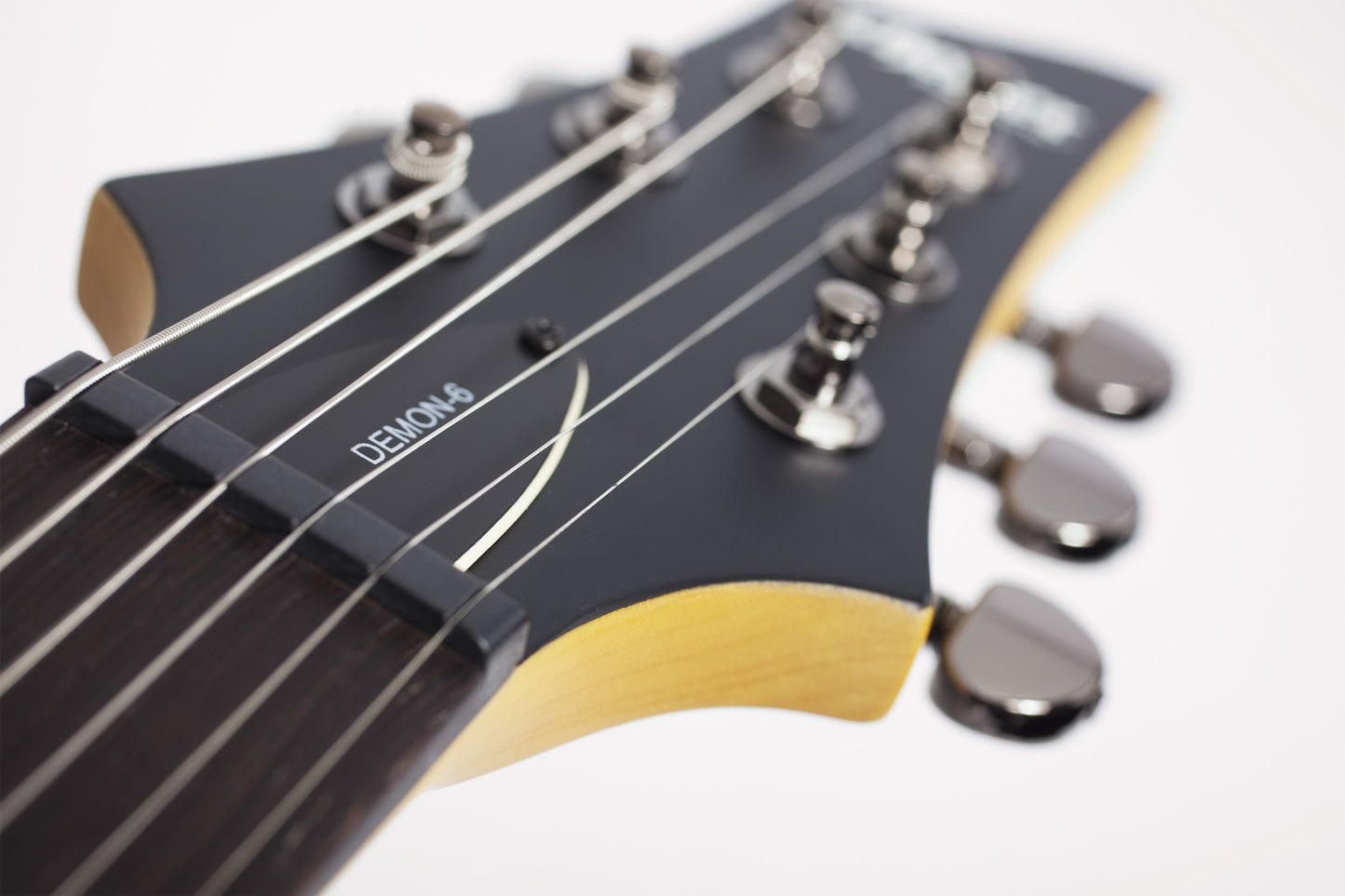 Schecter DEMON-6 Electric Guitar - Aged Black Satin