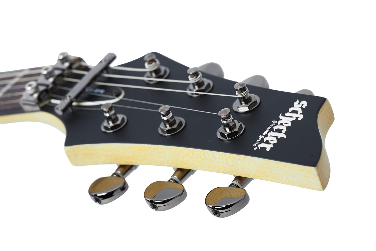 Schecter DEMON-6 FR Electric Guitar - Aged Black Satin