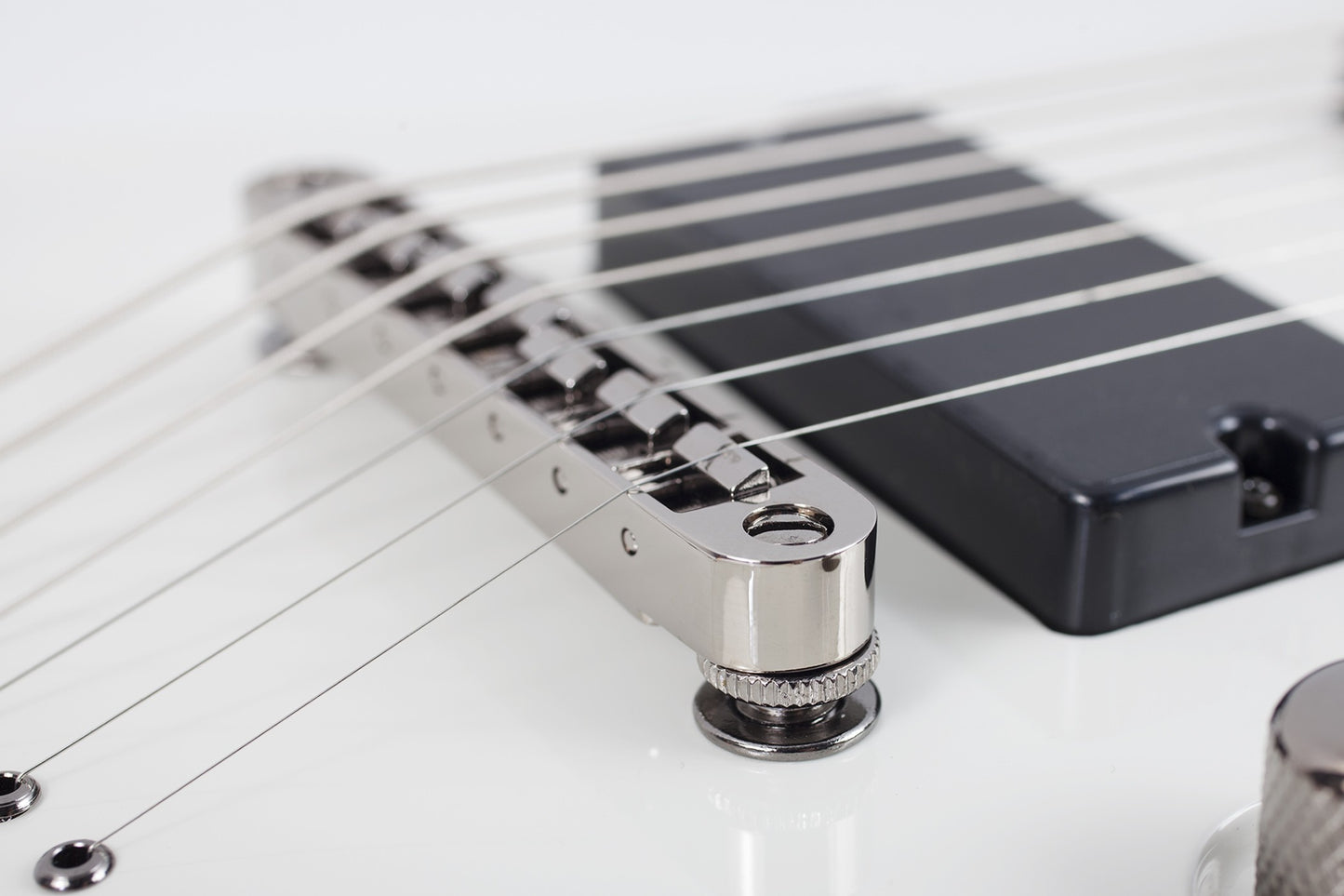 Schecter Demon Series DEMON-7 Electric Guitar - Vintage White