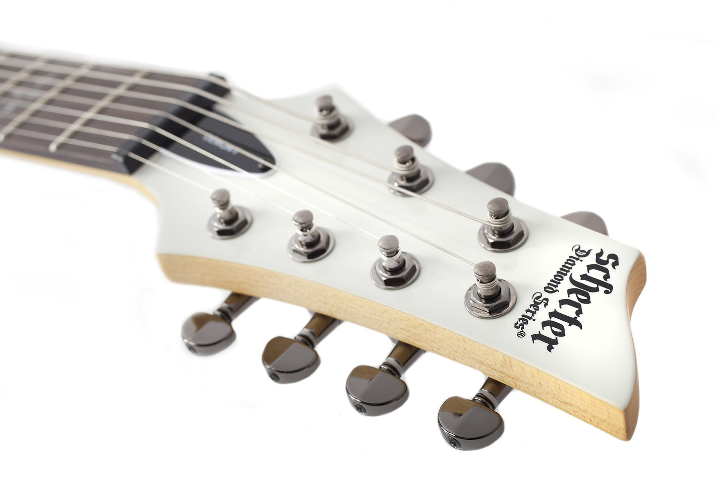 Schecter Demon Series DEMON-7 Electric Guitar - Vintage White