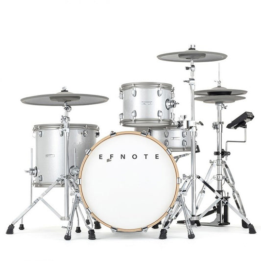 EFNOTE 7 Electronic Drum Set - White Sparkle