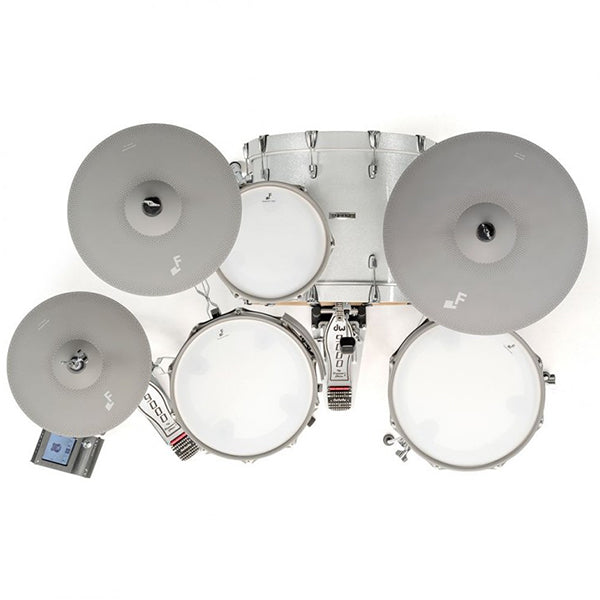 EFNOTE 7 Electronic Drum Set - White Sparkle