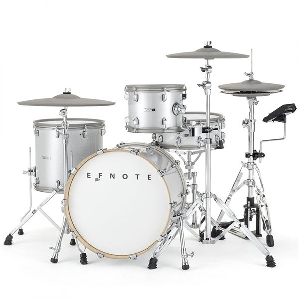 EFNOTE 7 Electronic Drum Set - White Sparkle