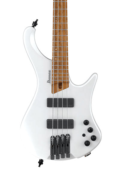 Ibanez Bass Workshop EHB1000 PWM Bass Guitar - Pearl White Matte