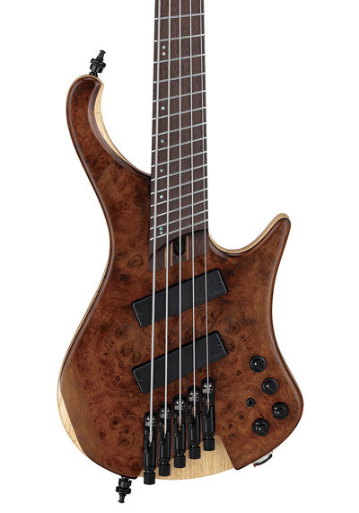 Ibanez Bass Workshop EHB1265MS 5-String Bass Guitar - Natural Mocha Low Gloss