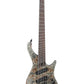 Ibanez Bass Workshop EHB1505MS 5-String Multi-Scale Bass Guitar With Bag - Black Ice Flat