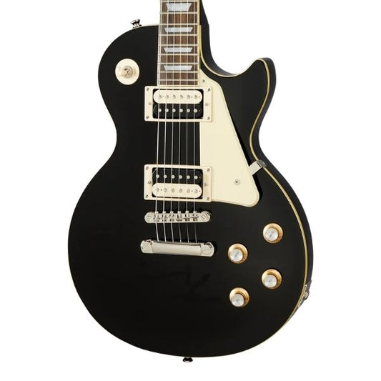 Epiphone EILOEBNH1 Les Paul Classic Electric Guitar - Ebony
