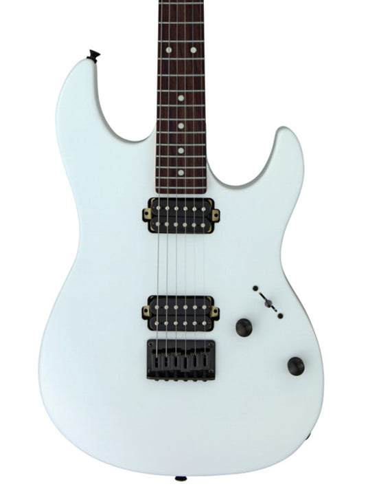 FGN BOS2-R-HH Odyssey Series Boundary Electric Guitar - Snow White SWH
