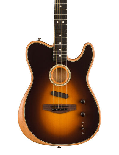 Fender Acoustasonic Player Telecaster Acoustic-electric Guitar - Shadow Burst with Rosewood Fingerboard