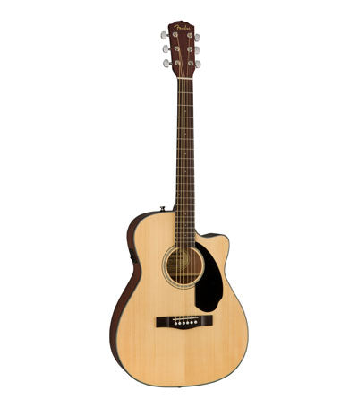 Fender CC60SCE Concert Cutaway Electronics Acoustic Guitar - Natural