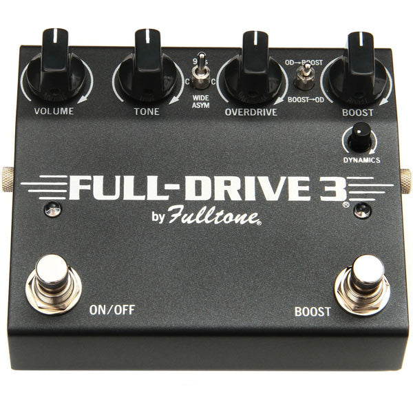 Fulltone Full-Drive3 Jfet OD With Separate Clean Channel Guitar Effect Pedal