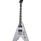 Gibson DSVX00S1BC1 Dave Mustaine Flying V EXP Electric Guitar - Silver Metallic