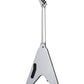 Gibson DSVX00S1BC1 Dave Mustaine Flying V EXP Electric Guitar - Silver Metallic