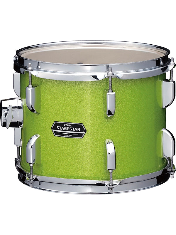 Tama ST52H5-LGS Stagestar 22" 5pc Drum Set with Hardware & Throne & Pluto Cymbals - Lime Green Sparkle