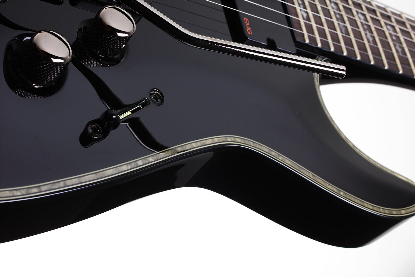 Schecter HELLRAISER C-7 FR Electric Guitar - Black