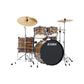 Tama IP52H6W-CTW Imperialstar 22" 5pc Drum Set with Hardware & Throne - Coffee Teak Wrap