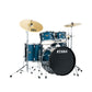 Tama IP62H6W-HLB Imperialstar 22" 6pc  Drum Set With Hardware & Throne - Hairline Blue