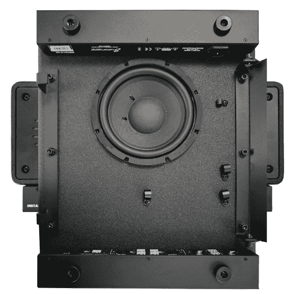 Studiomaster INSTA SUB8A 8Inch Ceiling Flown Active Subwoofer - Black