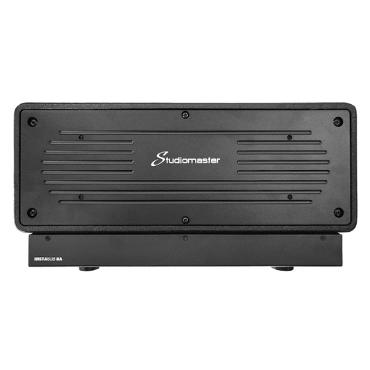 Studiomaster INSTA SUB8A 8Inch Ceiling Flown Active Subwoofer - Black