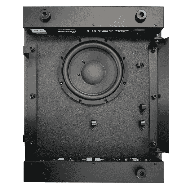 Studiomaster INSTA SUB8A 8Inch Ceiling Flown Active Subwoofer - Black