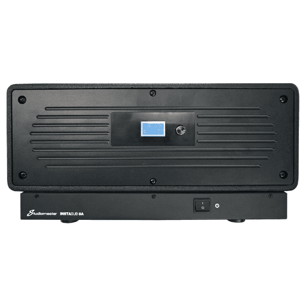 Studiomaster INSTA SUB8A 8Inch Ceiling Flown Active Subwoofer - Black